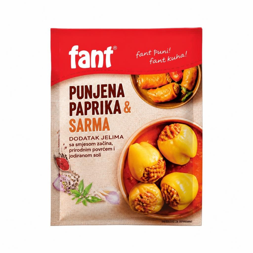 Fant dodatak za punjenu papriku i sarmu 60 g Akcija u trgovini Boso