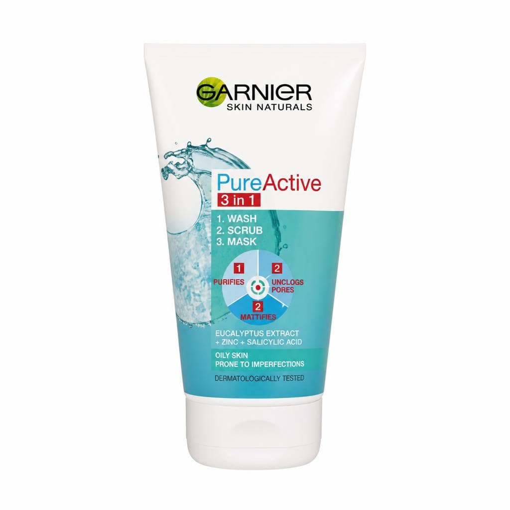 Garnier Pure Active gel za čišćenje lica 150ml, 250ml Akcija u trgovini Konzum