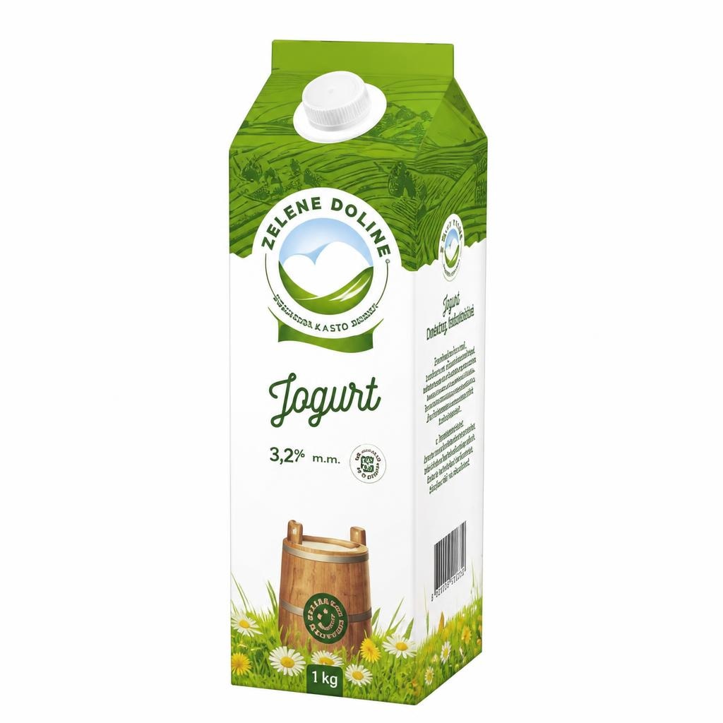 Zelene doline Tekući jogurt 1 kg - Akcija u trgovini KTC
