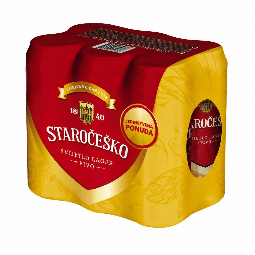 Staročeško pivo 6x0,5l Akcija u trgovini Konzum