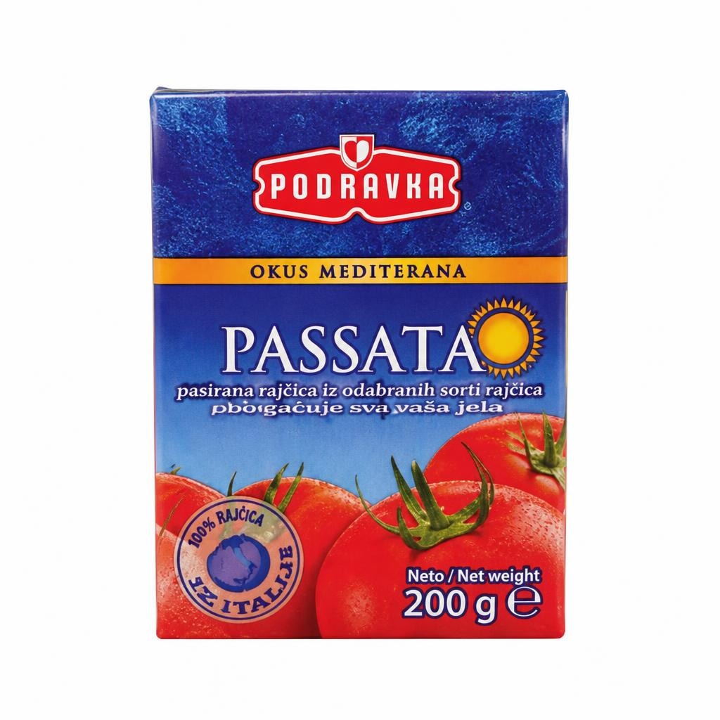 Podravka Passata rajčica pasirana 200 g Akcija u trgovini Studenac