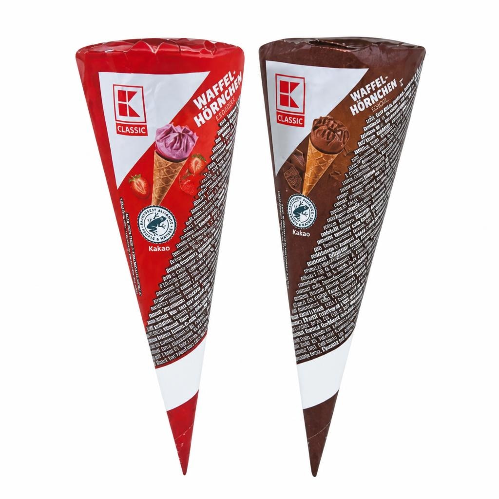 Sladoled kornet 120 ml K Classic - Akcija u trgovini Kaufland