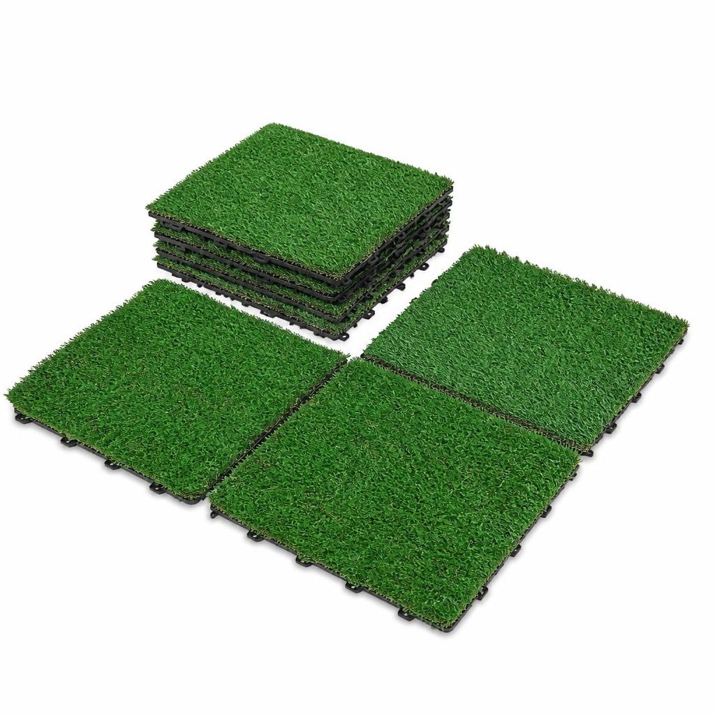 WPC ploča presvučena umjetnom travom 30 x 30 x 2 cm Akcija u trgovini Bauhaus