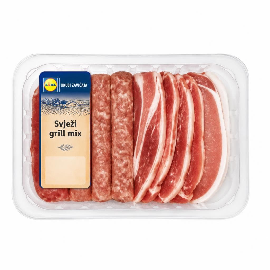 Svježi grill mix cca 1.2 kg Akcija u trgovini Lidl