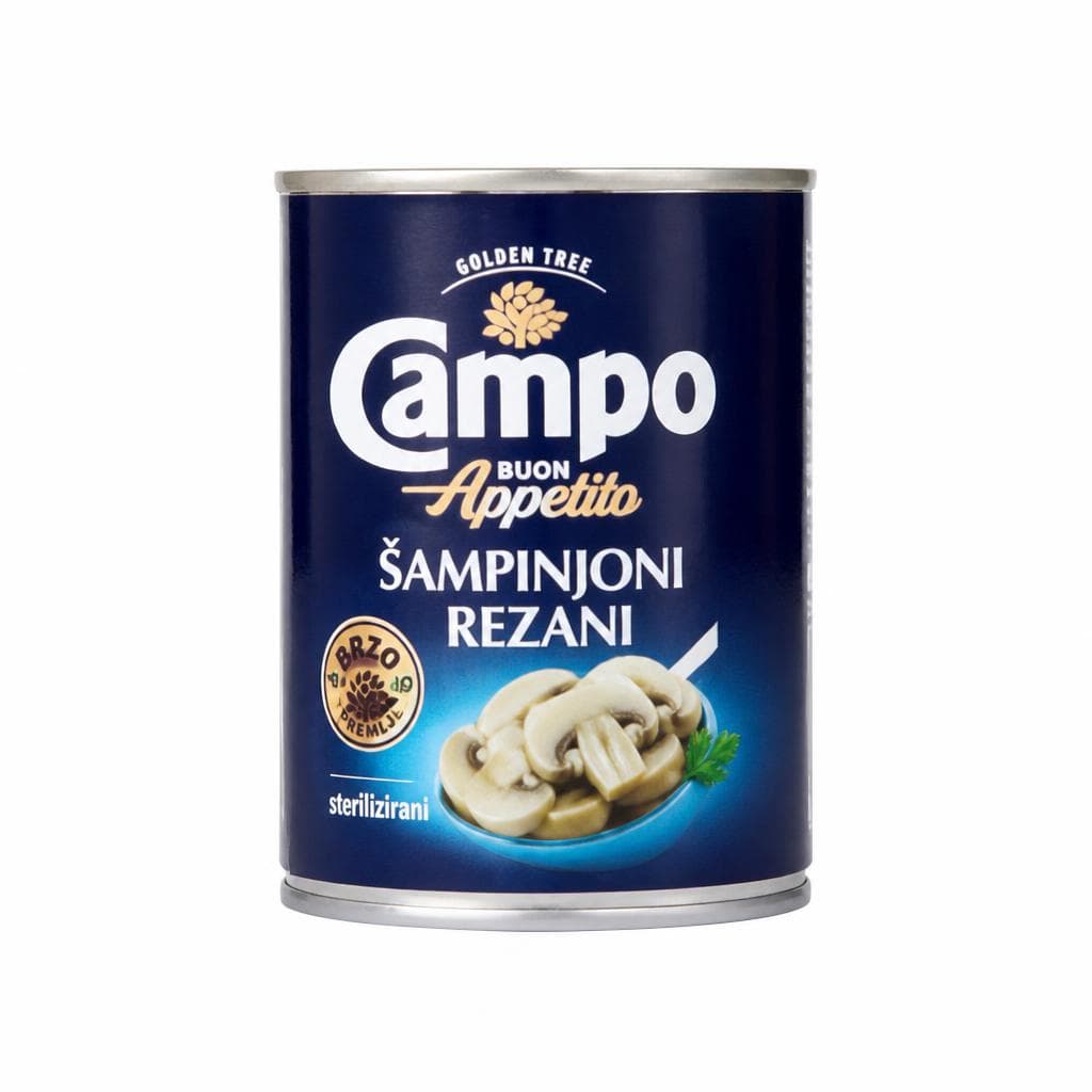 Campo šampinjoni rezani 200 g Akcija u trgovini Plodine
