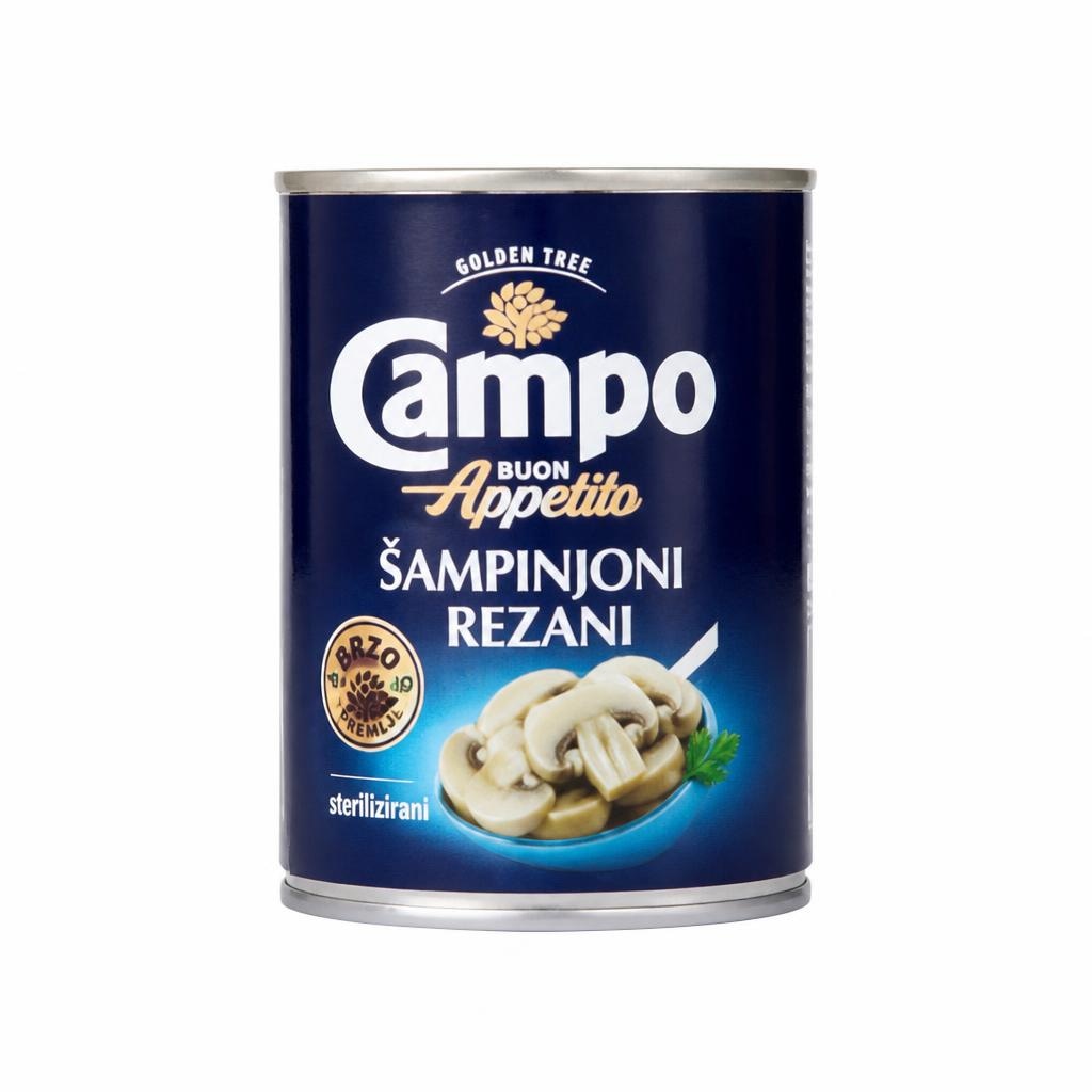 Campo šampinjoni rezani 200 g Akcija u trgovini Plodine