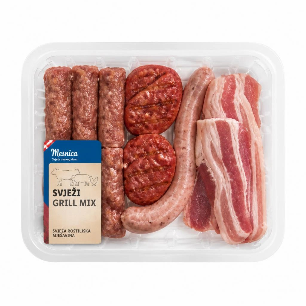 Mesnica svježi grill mix cca 1.2 kg Akcija u trgovini Lidl