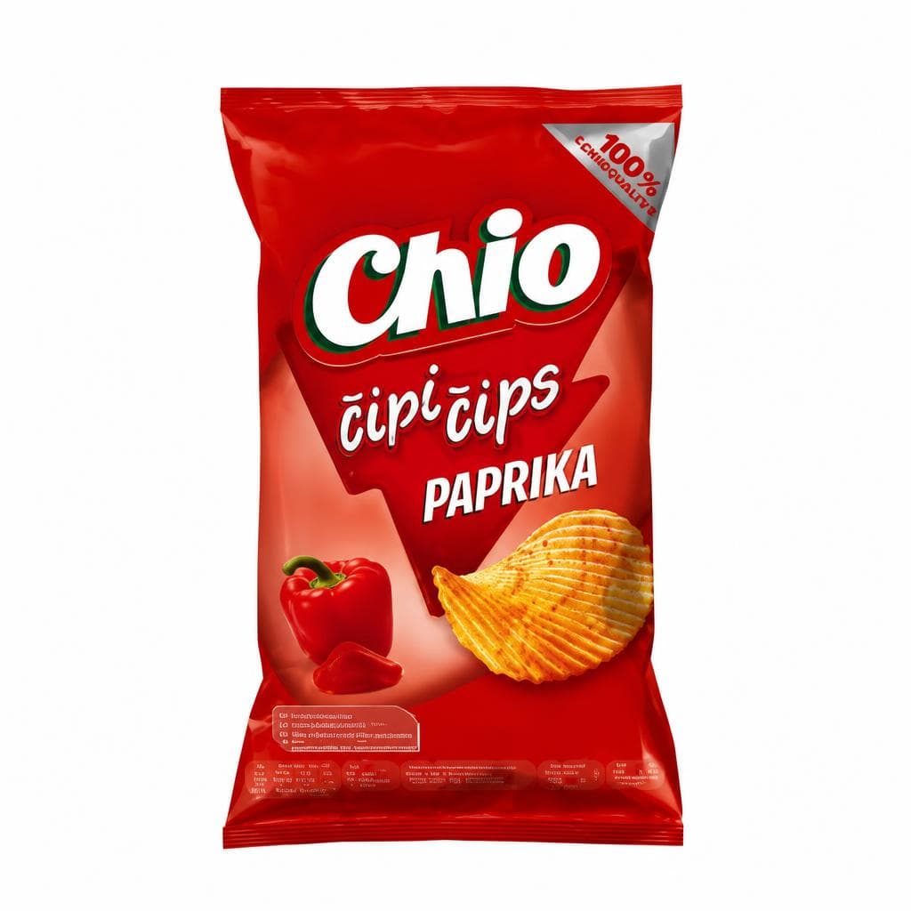 Chio čipi čips paprika 120 g Akcija u trgovini Djelo