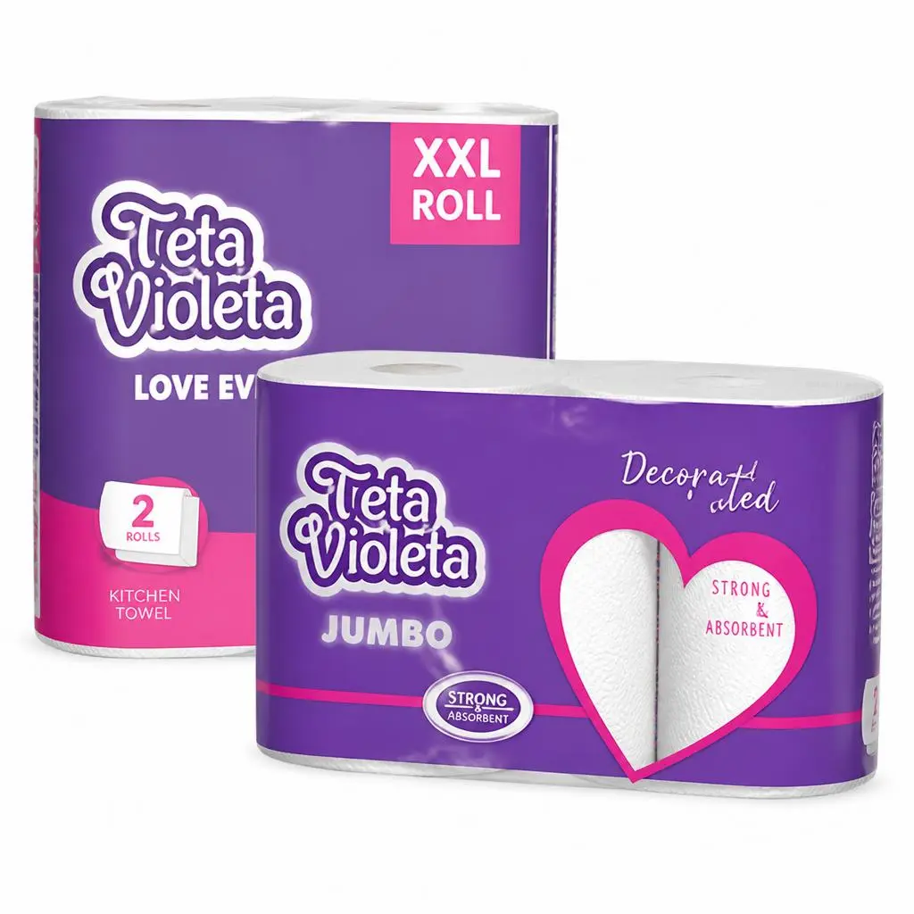 Violeta papirnati ručnici ili maramice Akcija u trgovini Plodine