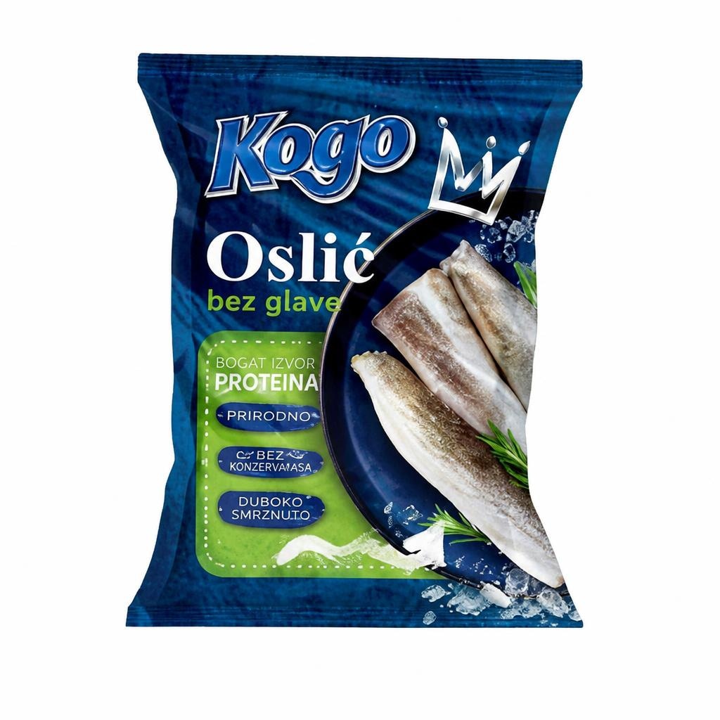 KOGO Oslić bez glave 800g - Akcija u trgovini Pivac