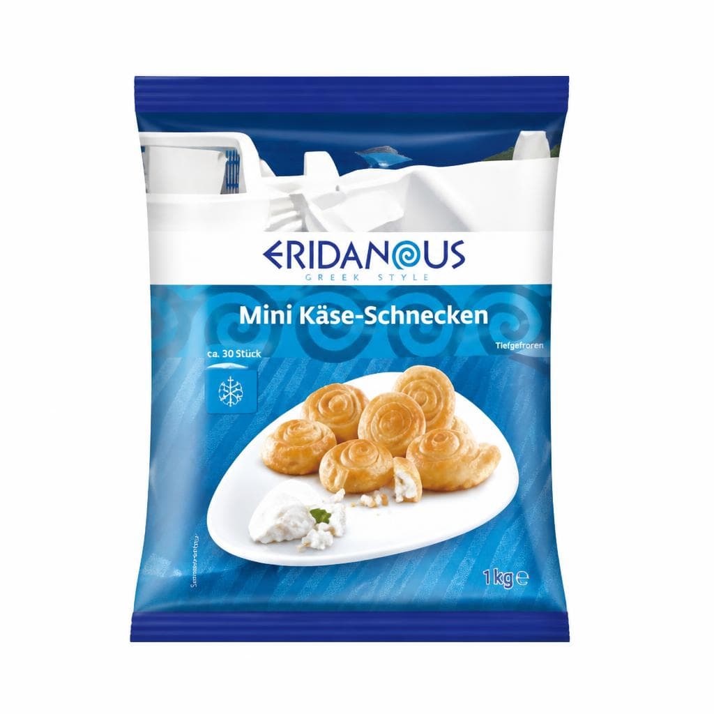 Eridanous Mini pužići sa sirom 1 kg Akcija u trgovini Lidl