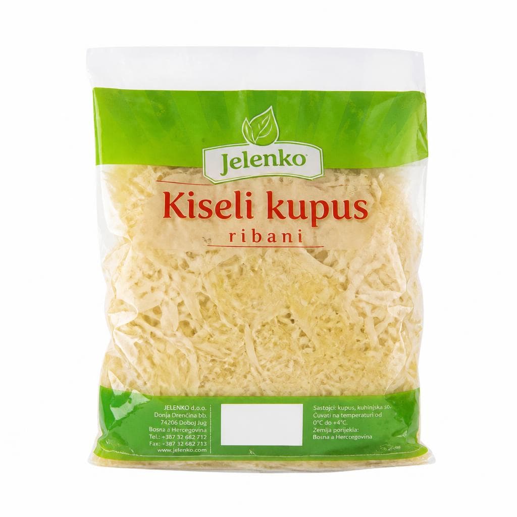 Jelenko kupus kiseli ribani 500 g Akcija u trgovini Pivac