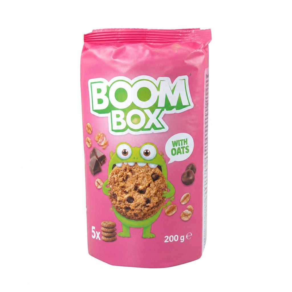 Keksi zobeni Boom Box 50 g Akcija u trgovini Bakmaz
