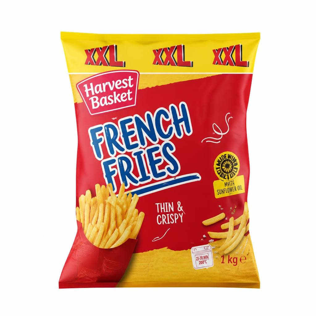 Harvest Basket Pommes frites 2 kg Akcija u trgovini Lidl