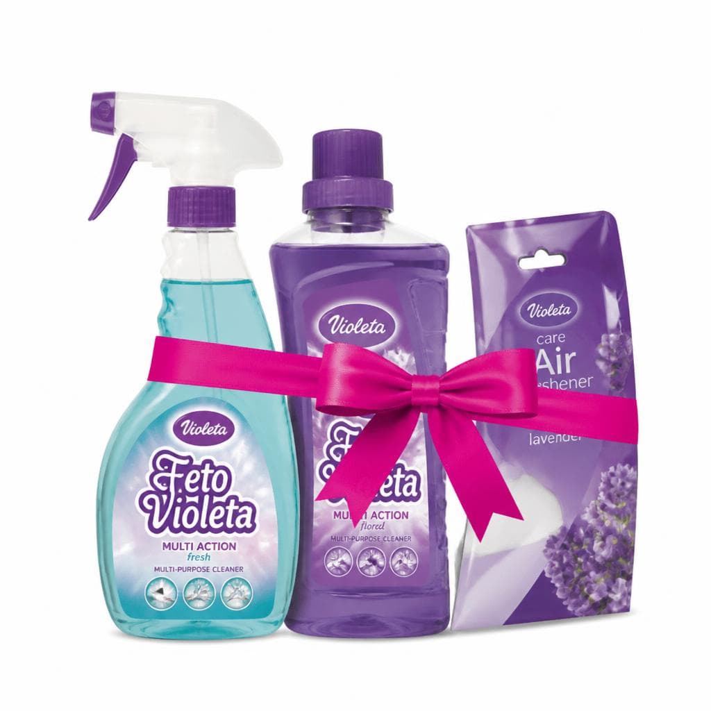 Violeta set za čišćenje Akcija u trgovini KTC