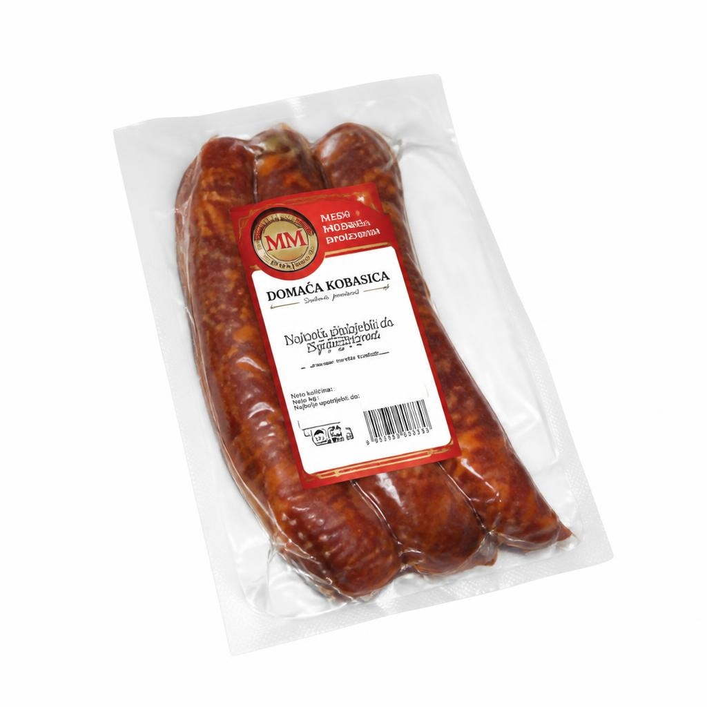 MM Mesna industrija Domaća kobasica 270 g - Akcija u trgovini Gavranović