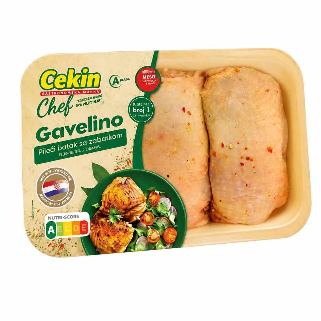 Cekin, Vindija Otkošteni batak i zabatak s kožom 1 kg Akcija u trgovini Tommy