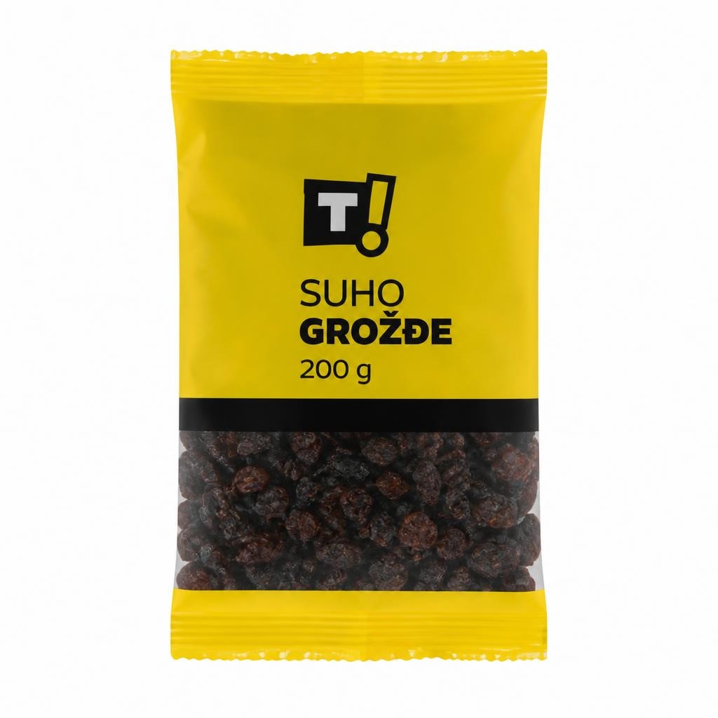 T! Grožđice 200 g Akcija u trgovini Tommy