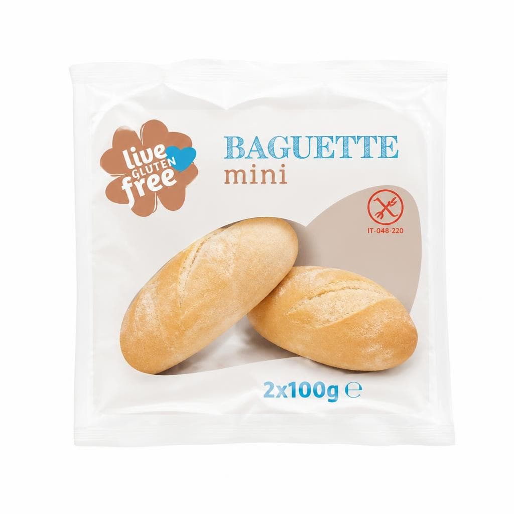Live Gluten Free baguette mini 200 g Akcija u trgovini Plodine