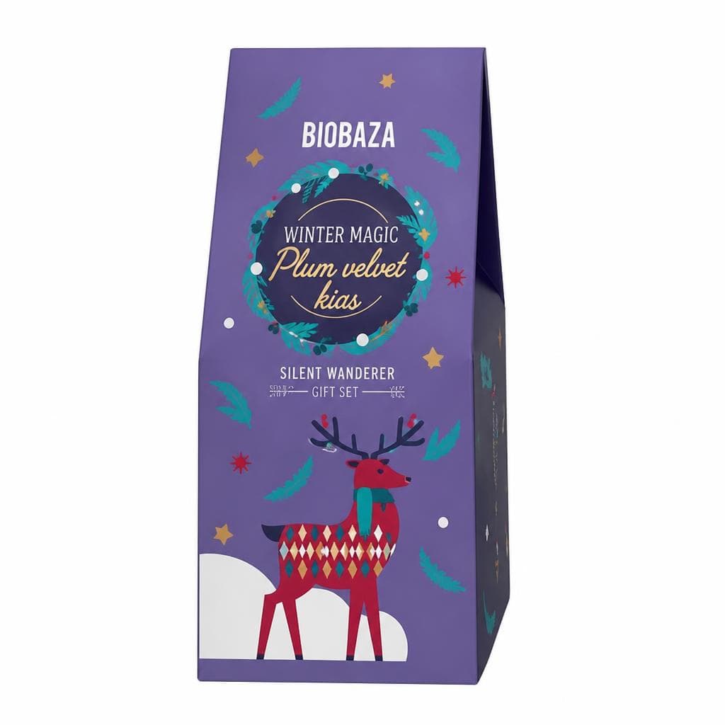 Biobaza Winter Magic Plum velvet Silent Wanderer poklon-paket 1 kom. Akcija u trgovini Dm