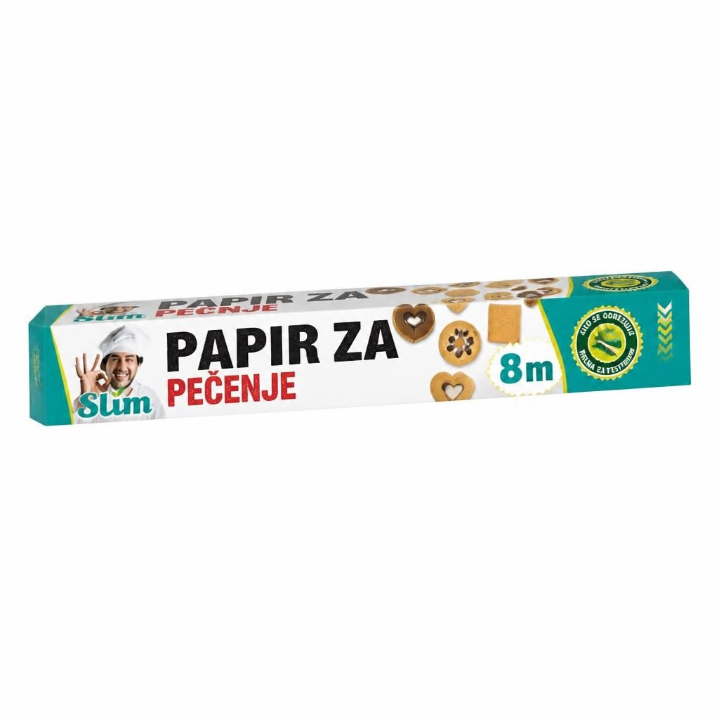Slim papir za pečenje 8 m Akcija u trgovini Pivac