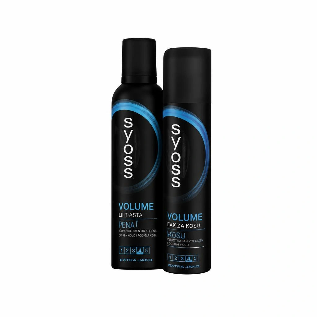 SYOSS lak/pjena za kosu 300/250 ml Akcija u trgovini Bipa