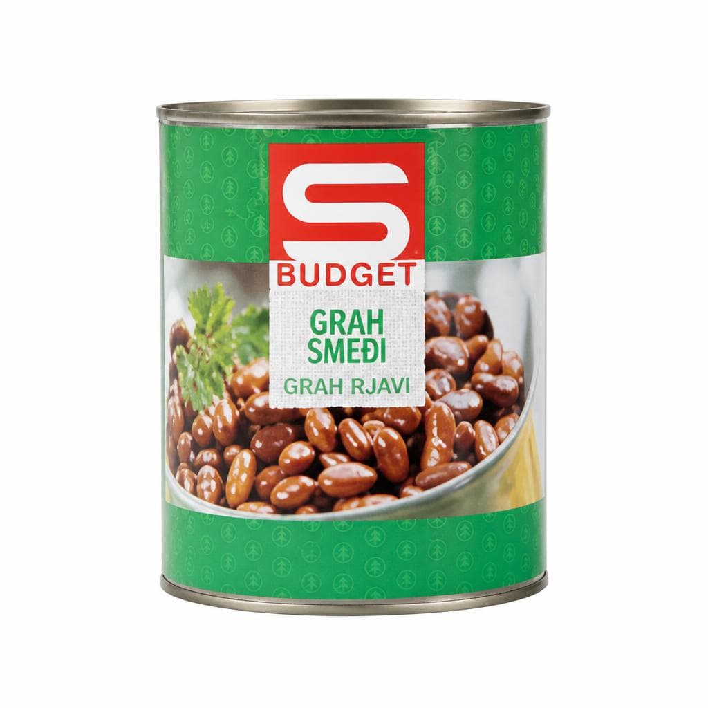 Grah smeđi 800 g S-BUDGET Akcija u trgovini Spar