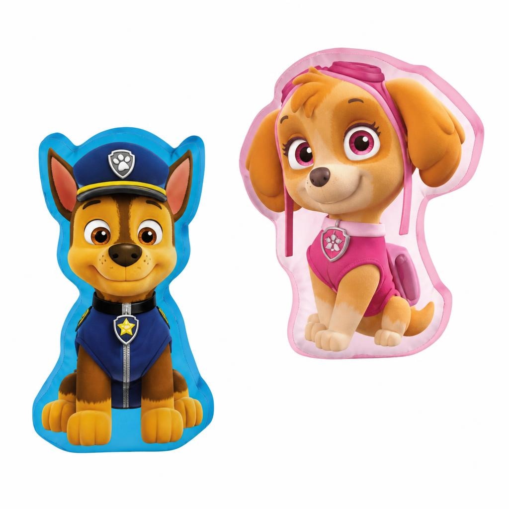 Dekorativni dječji jastuci 35x20 cm; 40x40 cm Paw Patrol Akcija u trgovini Lesnina