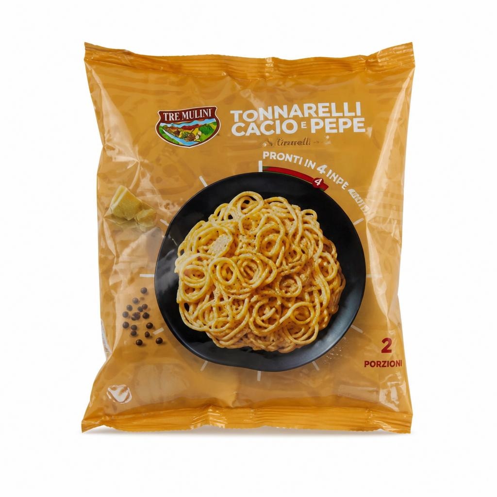 Tonnarelli sir i papar 550 g Tre Mulini - Akcija u trgovini Eurospin