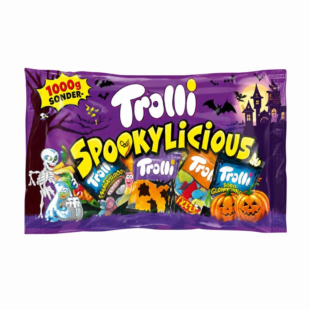 Gumeni bomboni Trolli Halloween 1 kg Akcija u trgovini Interspar