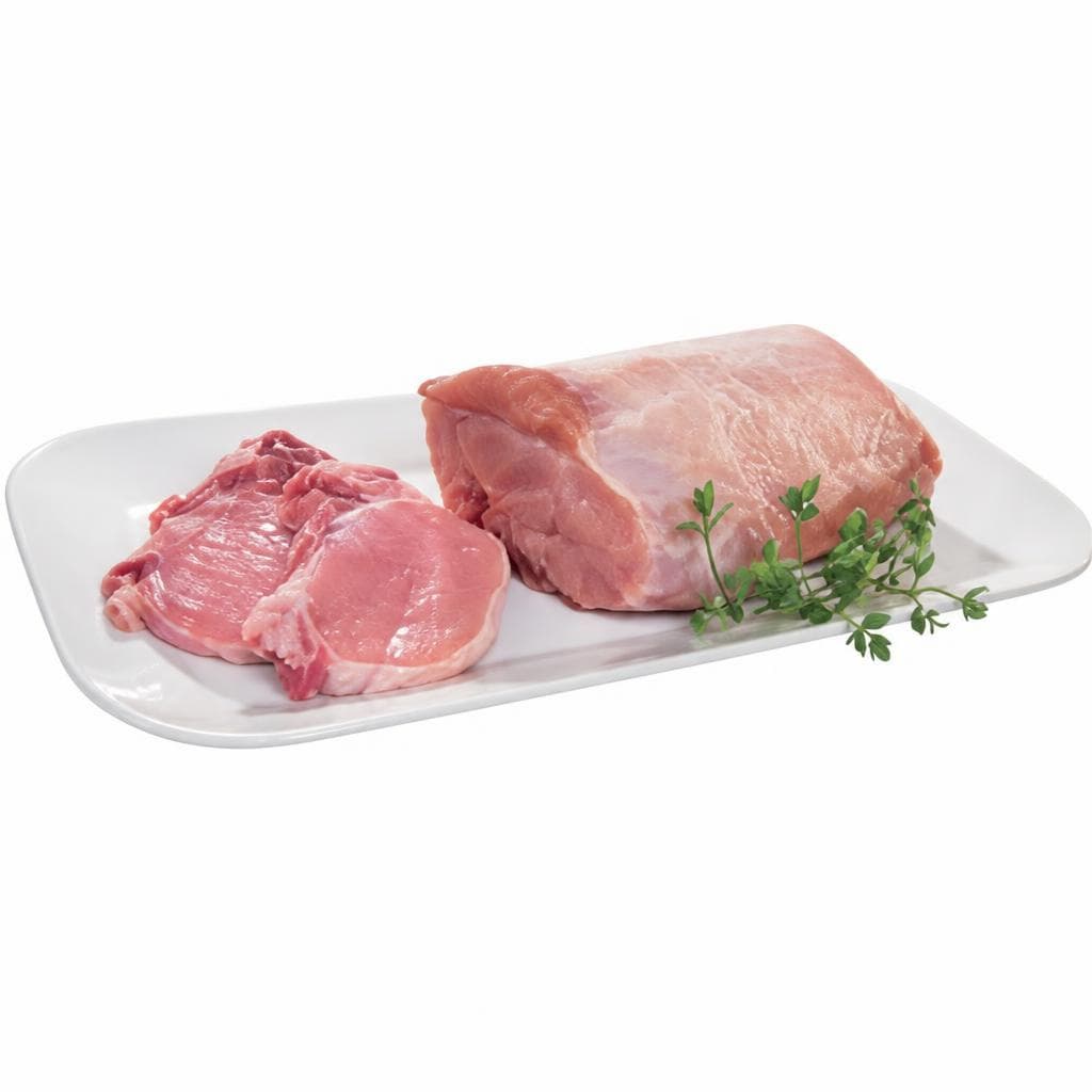 Svinjska slabina i leđa 1 kg Akcija u trgovini Konzum