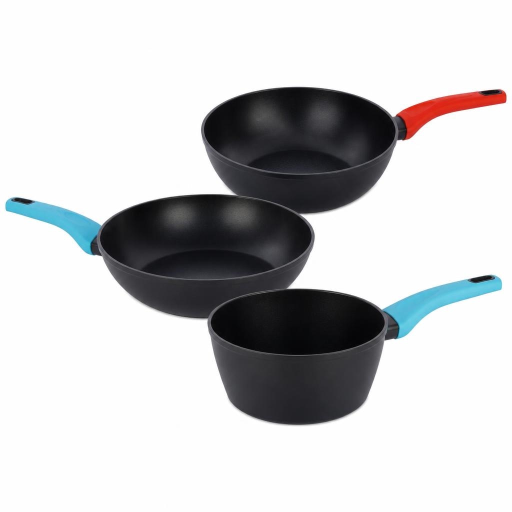 Tava 30 cm / Wok 28 cm / Lonac 24 cm Akcija u trgovini Eurospin