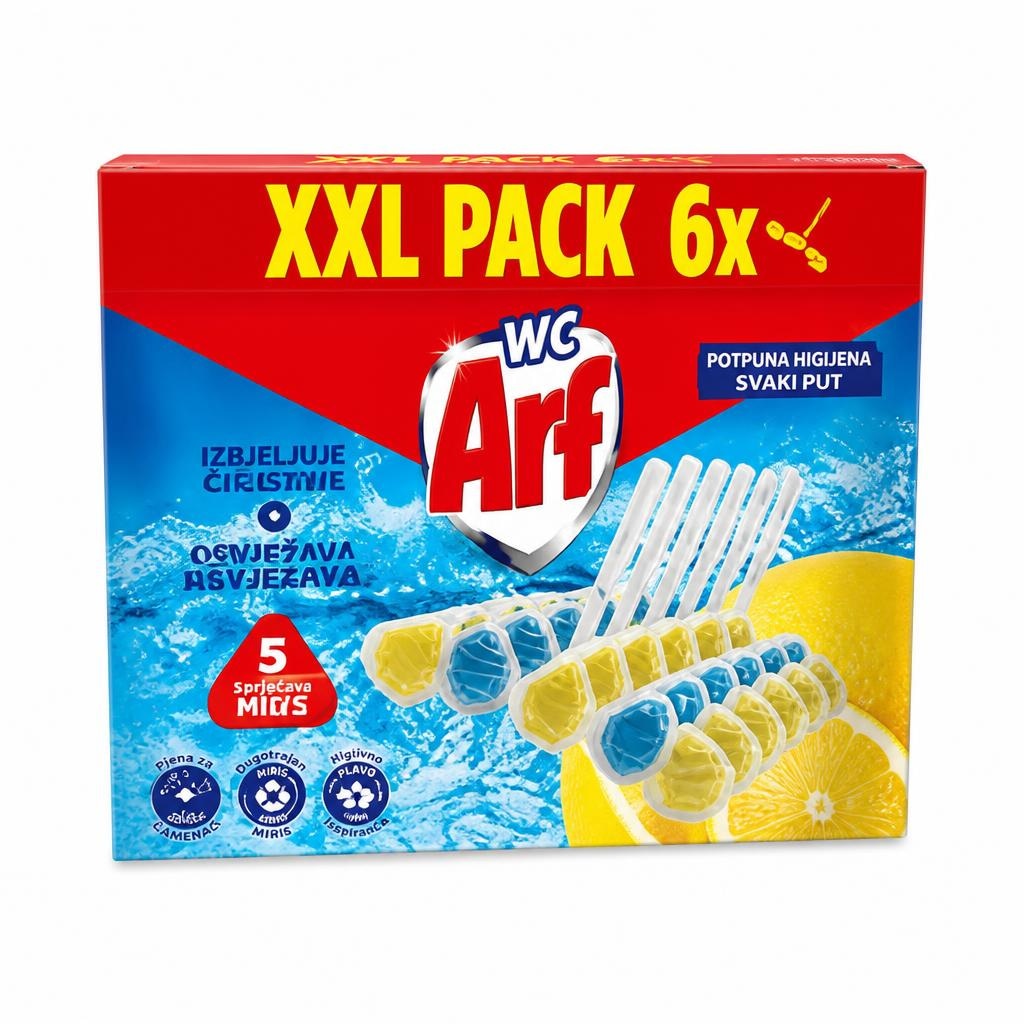 Arf WC osvježivač 6 x 55 g Akcija u trgovini Trgovina Krk