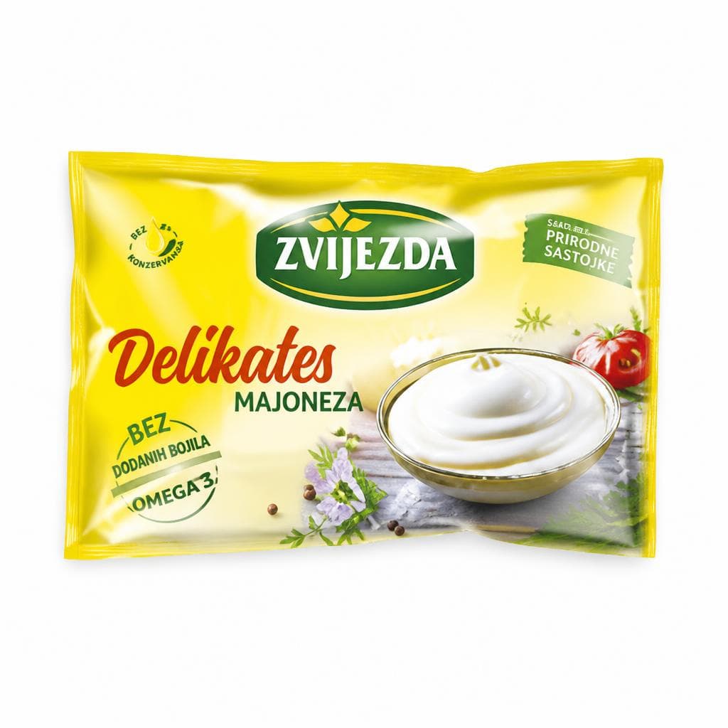 Zvijezda majoneza Delikates 85 g Akcija u trgovini Konzum