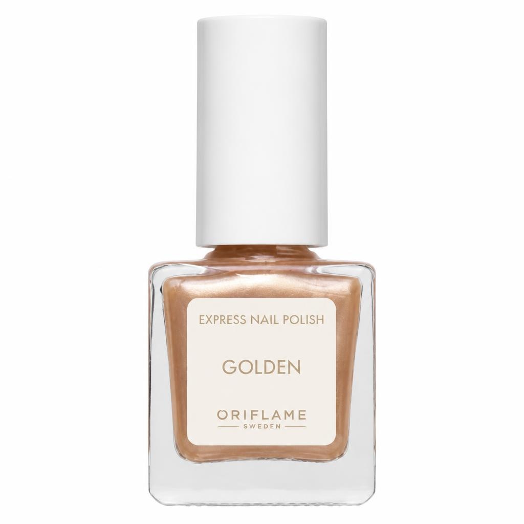 Oriflame Express lak za nokte Golden 7 ml - Akcija u trgovini Oriflame
