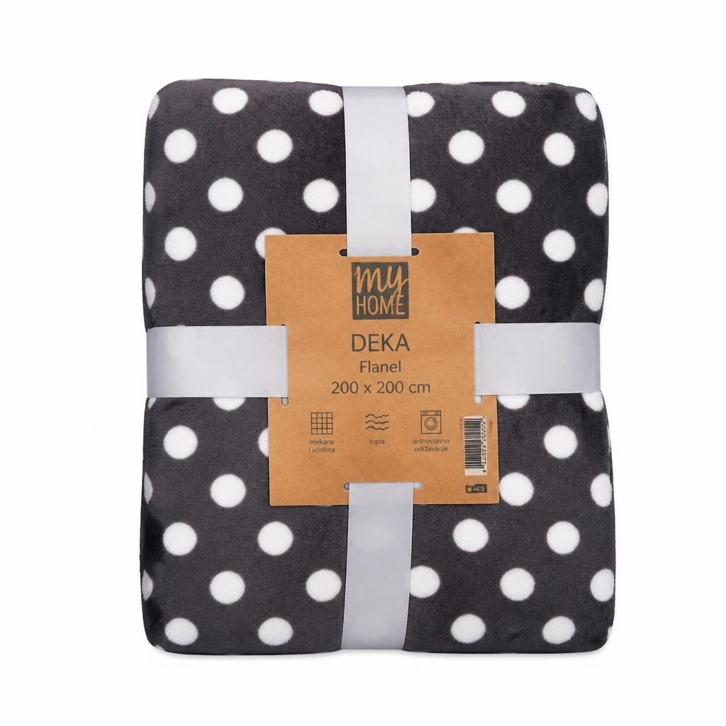 Deka Flanel 200x200 cm Akcija u trgovini KTC