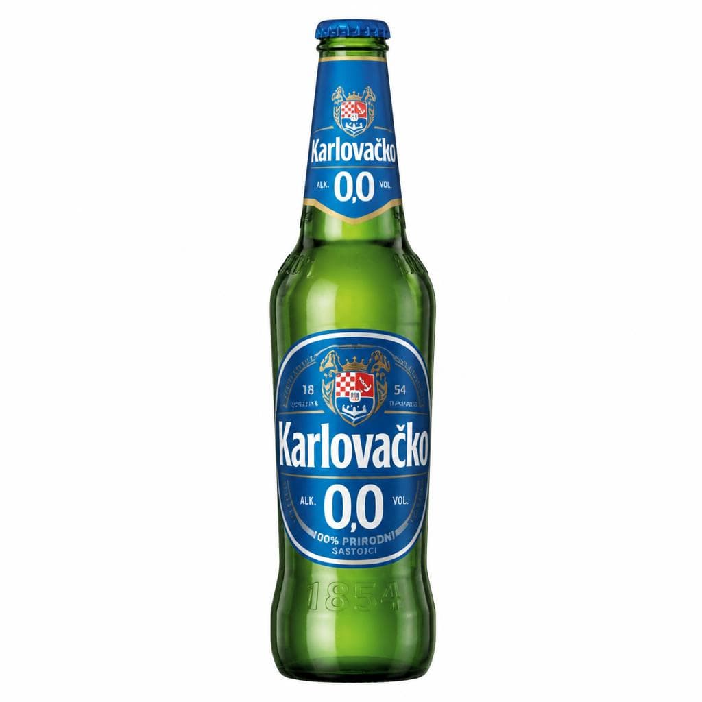 Karlovačko bezalkoholno pivo 500 ml Akcija u trgovini NTL