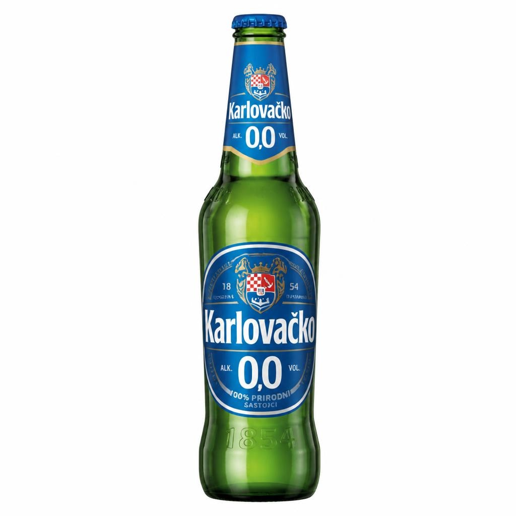 Karlovačko bezalkoholno pivo 500 ml Akcija u trgovini NTL