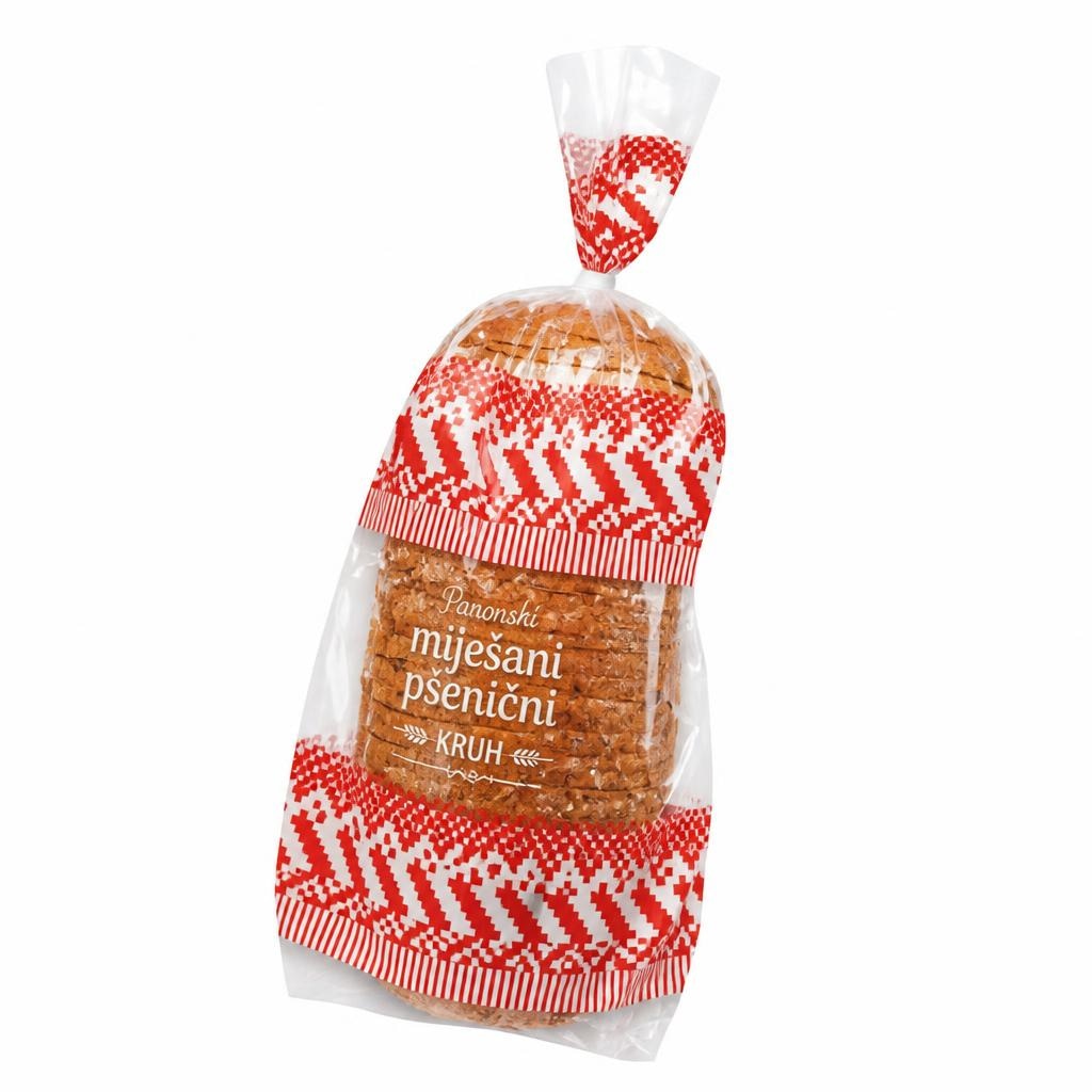 Kruh Panonski miješani pšenični rezani 600 g - Akcija u trgovini NTL