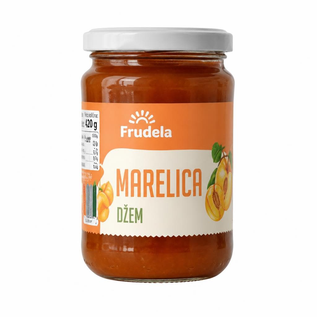 Frudela džem marelica 420 g Akcija u trgovini NTL