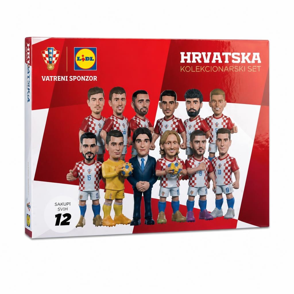 Kolekcionarski set za figurice 12 MINIX - Akcija u trgovini Lidl