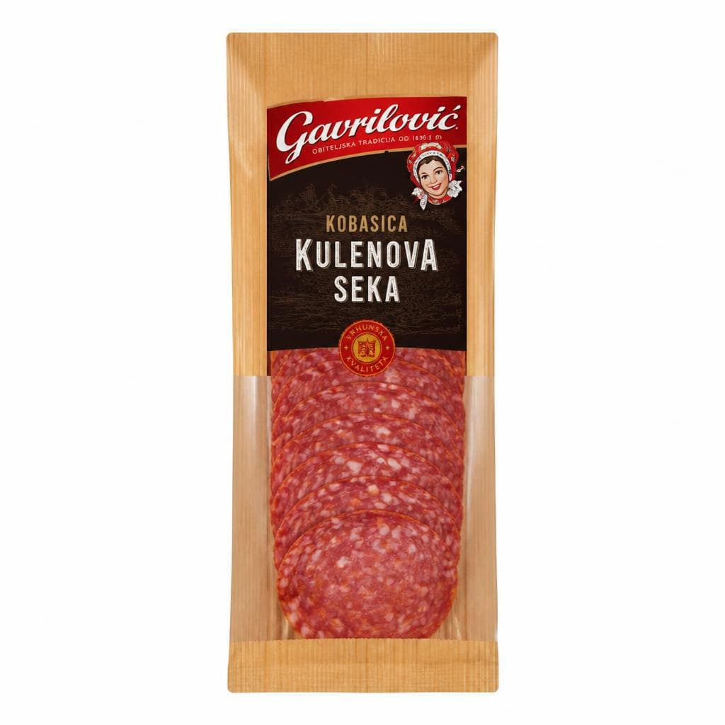 Gavrilović narezane kobasice 80 g Akcija u trgovini Vrutak