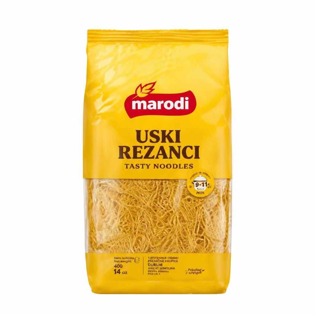 Marodi uski rezanci 400g Akcija u trgovini 365 Market