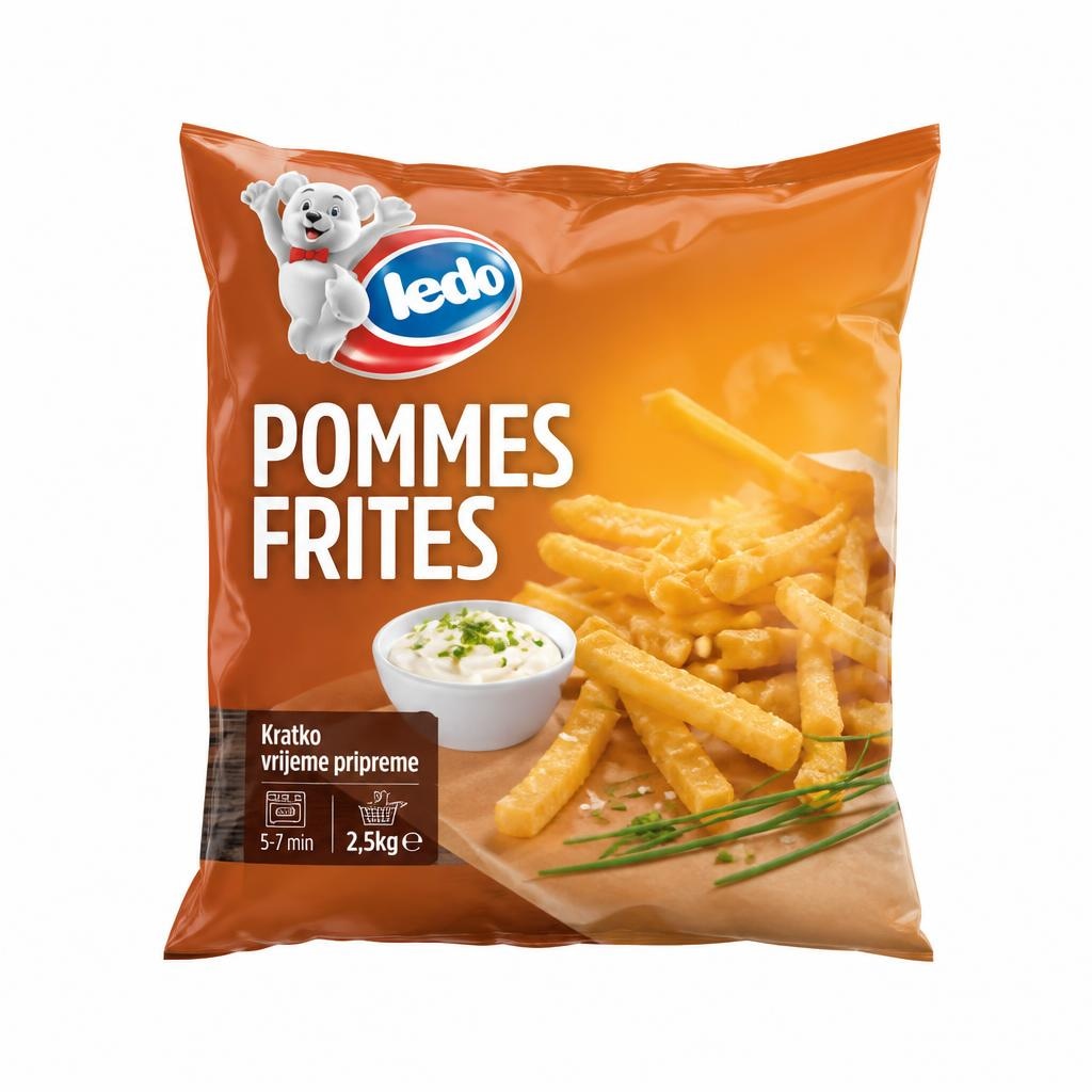 Ledo Pommes frites 750 g - Akcija u trgovini Plodine