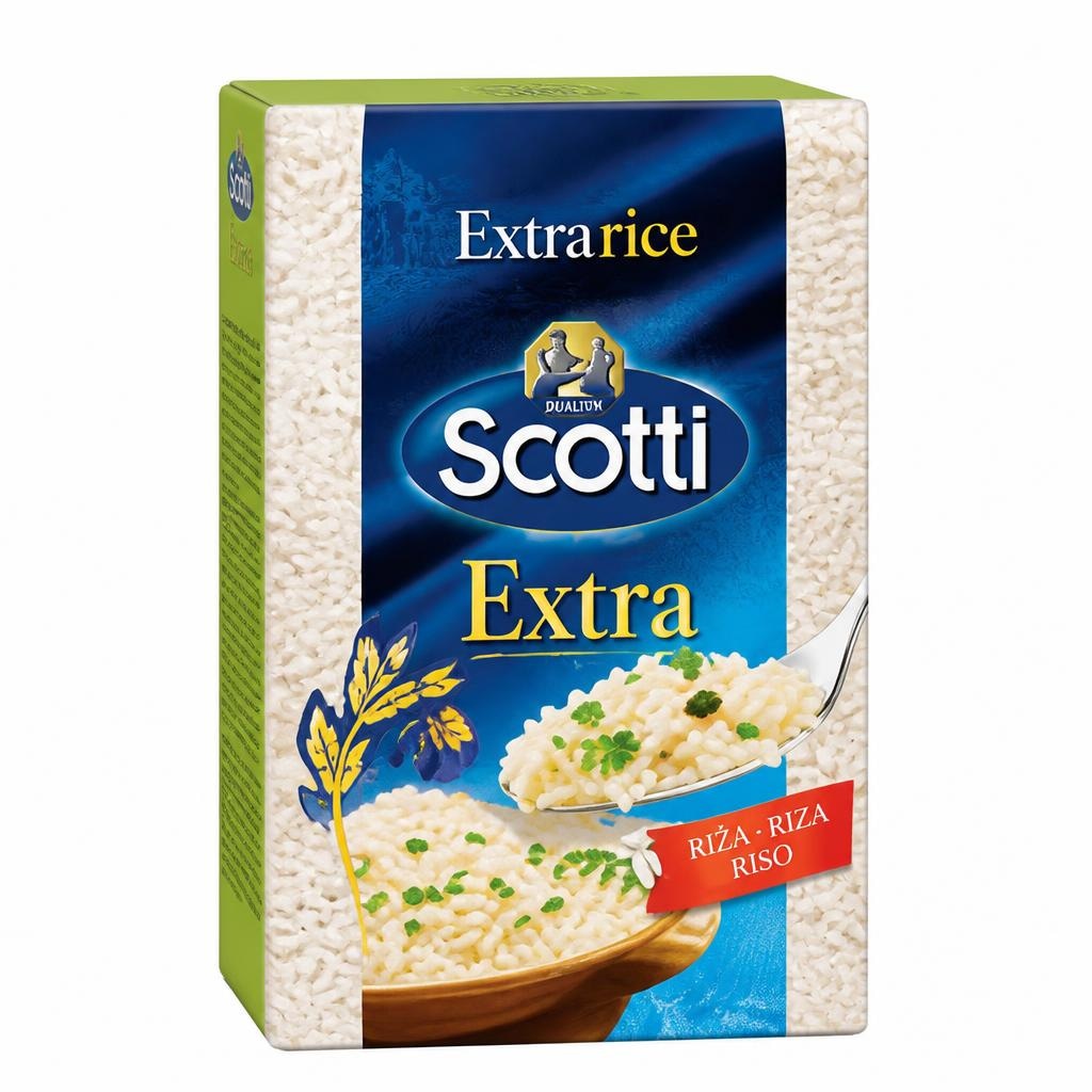 Riža Extra 1 kg Scotti - Akcija u trgovini NTL