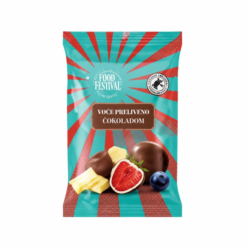 Food Festival Voće preliveno čokoladom 150 g - Akcija u trgovini Lidl