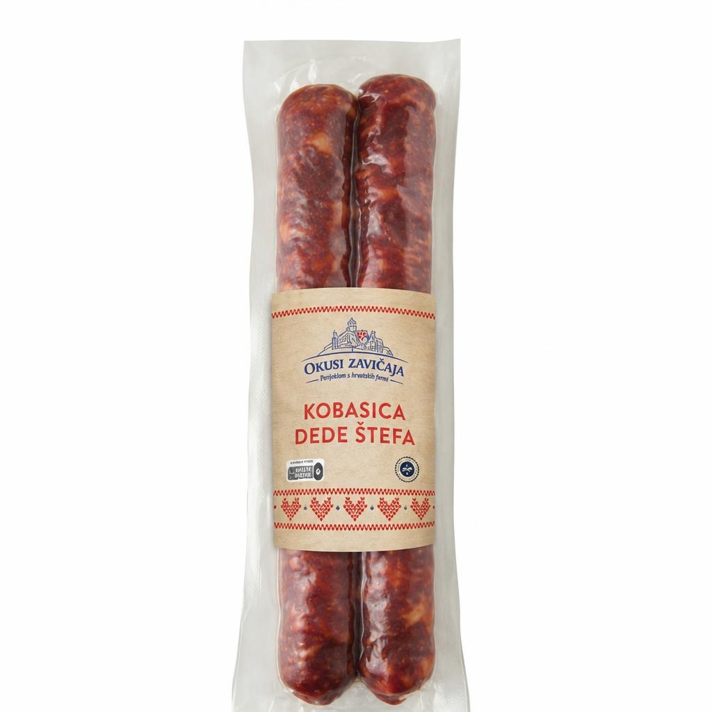 OKUSI ZAVIČAJA Kobasica dede Štefa 2 x 200 g - Akcija u trgovini Lidl