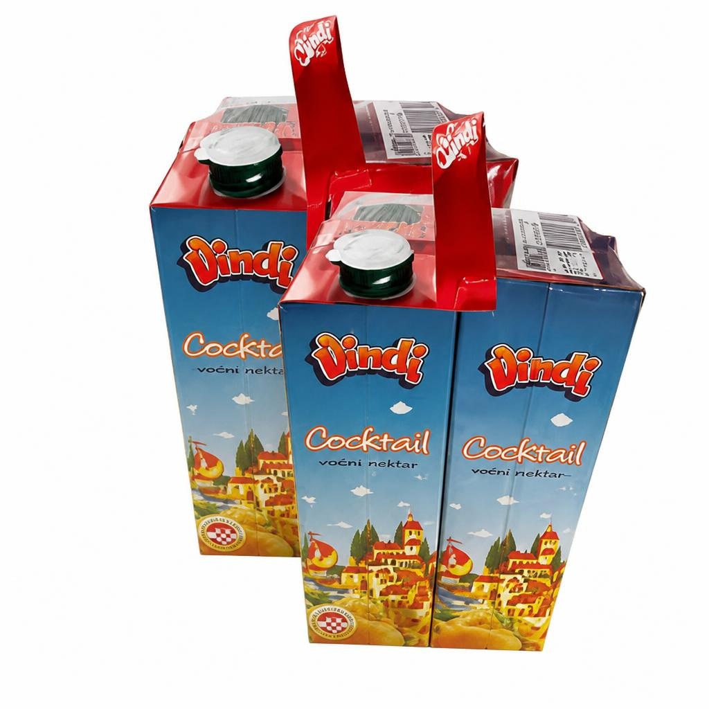 Vindi voćni sok razni okusi 4x1 L Akcija u trgovini KTC