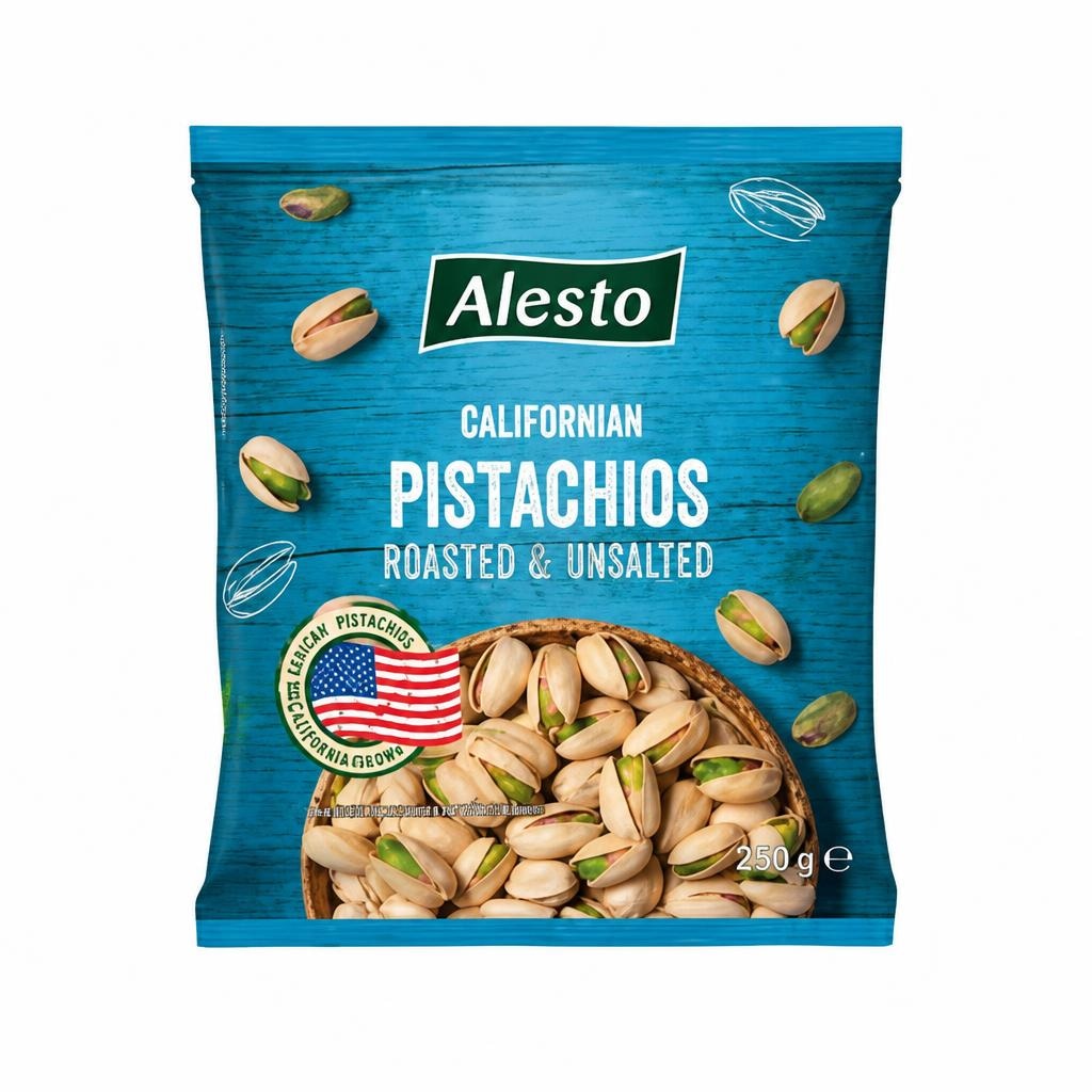 Alesto Kalifornijske pistacije 250 g - Akcija u trgovini Lidl