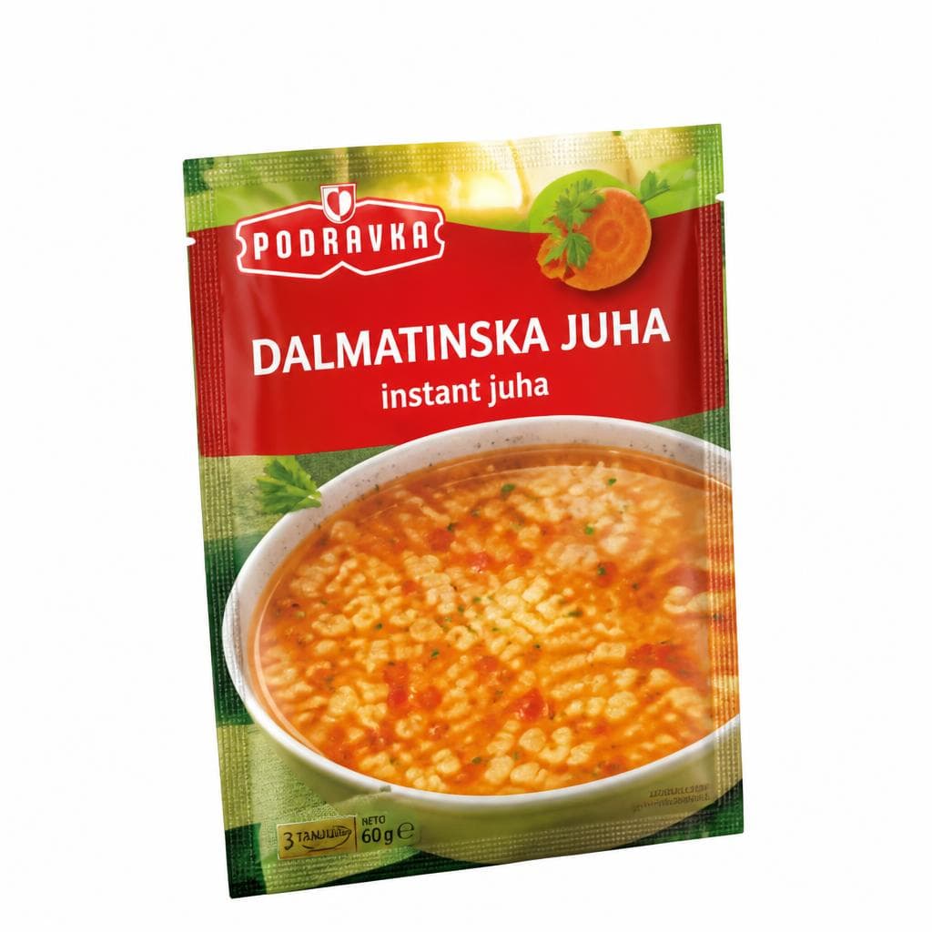 Podravka instant juha Akcija u trgovini Ribola
